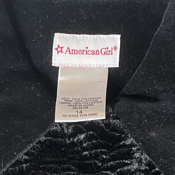 American Girl Rebecca's Winter Coat Matching Set | Girls Sz 14 + Doll Coat - Picture 3 of 6